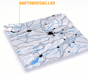 3d view of Hartmannswiller