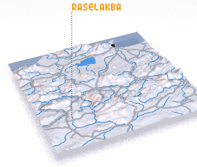 3d view of Râs el Akba