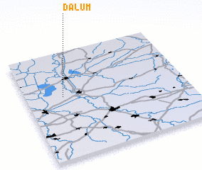 3d view of Dalum