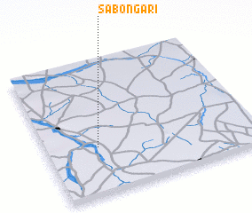 3d view of Sabon Gari