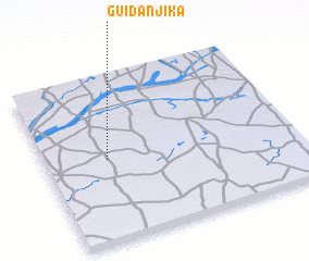 3d view of Guidan Jika