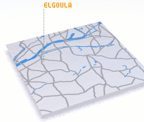3d view of El Goula