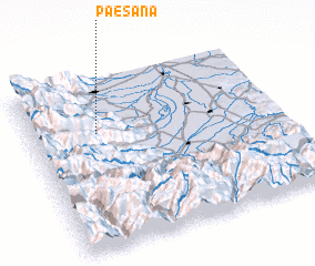 3d view of Paesana