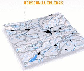 3d view of Morschwiller-le-Bas