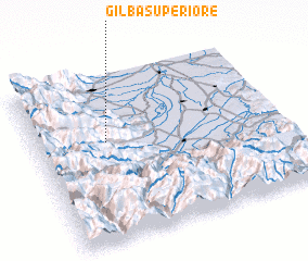 3d view of Gilba Superiore