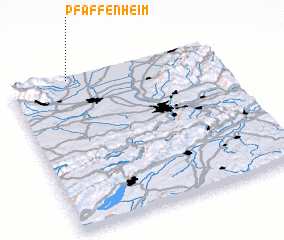 3d view of Pfaffenheim