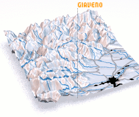 3d view of Giaveno