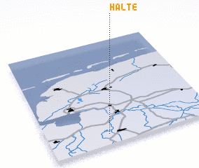 3d view of Halte