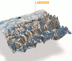 3d view of La Barma