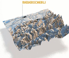 3d view of Niederscherli