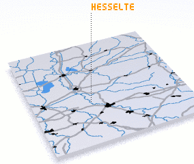 3d view of Hesselte