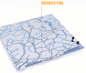 3d view of Hegrestad