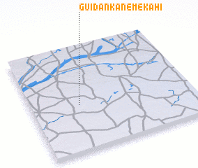 3d view of Guidan Kané Mekahi