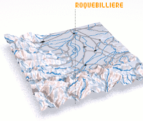 3d view of Roquebillière