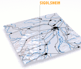 3d view of Sigolsheim