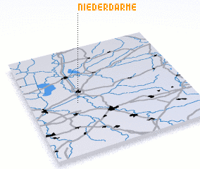 3d view of Niederdarme