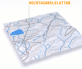 3d view of Mechta Gabel el Attab