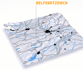 3d view of Helfrantzkirch