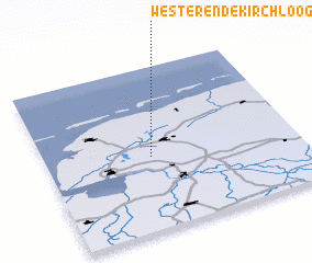 3d view of Westerende Kirchloog