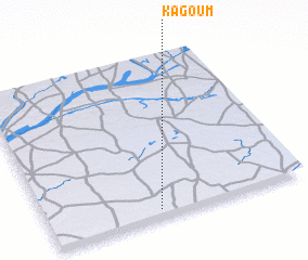 3d view of Kagoum