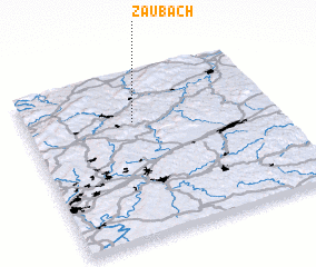 3d view of Zaubach