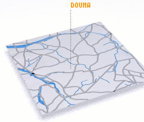 3d view of Douma
