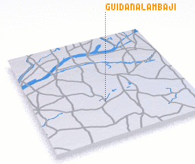 3d view of Guidan Alambaji