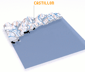 3d view of Castillon