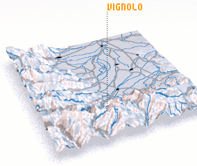 3d view of Vignolo