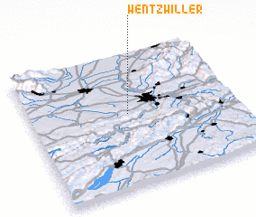 3d view of Wentzwiller