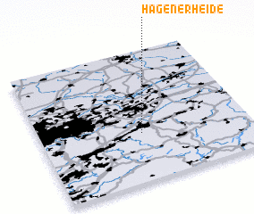 3d view of Hagener Heide