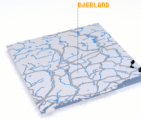 3d view of Bjerland