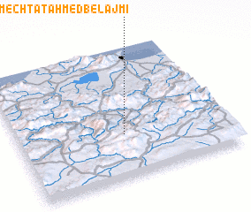 3d view of Mechtat Ahmed Bel Ajmi