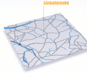 3d view of Guidan Koubé