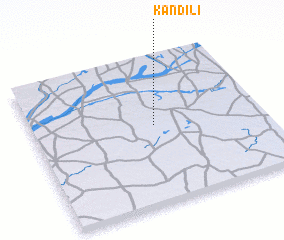 3d view of Kandili