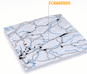 3d view of Schwanden