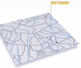 3d view of Ikot Idomo