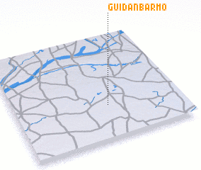 3d view of Guidan Barmo