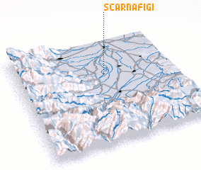3d view of Scarnafigi