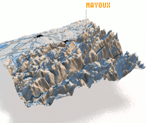 3d view of Mayoux