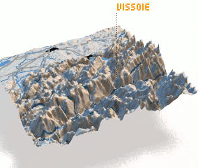 3d view of Vissoie