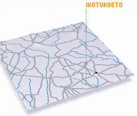 3d view of Ikot Uko Eto