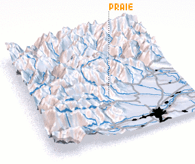 Praie (Italy) map - nona.net