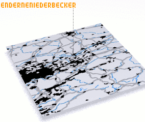 3d view of Altenderne-Niederbecker