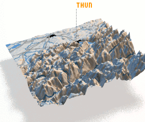 3d view of Thun