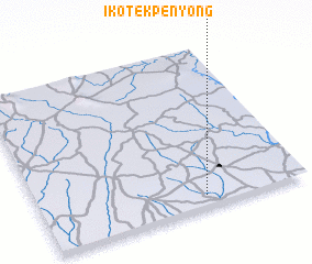 3d view of Ikot Ekpenyong