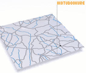 3d view of Ikot Udo Okure