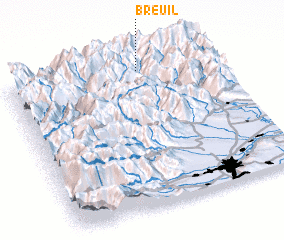3d view of Breuil