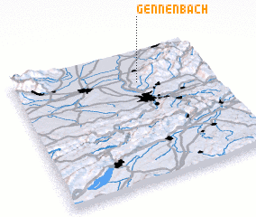 3d view of Gennenbach