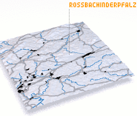 3d view of Roßbach in der Pfalz